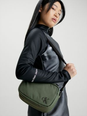 CALVIN KLEIN JEANS: crossbody bags for woman - Black