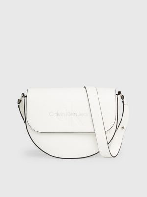 Calvin klein crossbody store white