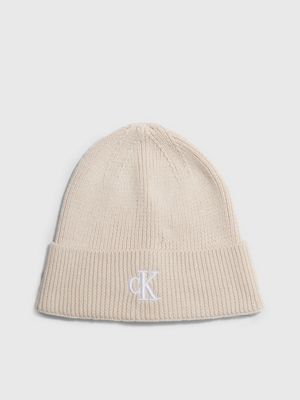 CALVIN KLEIN Cotton Blend And Cashmere Beanie