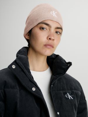 Wool Blend Beanie Calvin Klein®