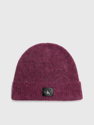 Wool Blend Beanie Calvin Klein®