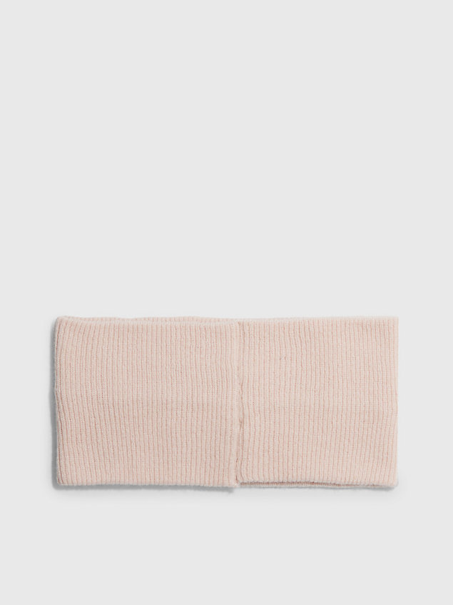 pink tuch aus wollgemisch für damen - calvin klein jeans