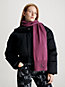 amaranth cotton scarf for women calvin klein jeans