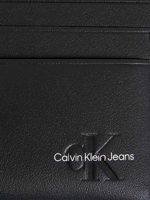 black cardholder, pouch and keyring gift set for women calvin klein jeans