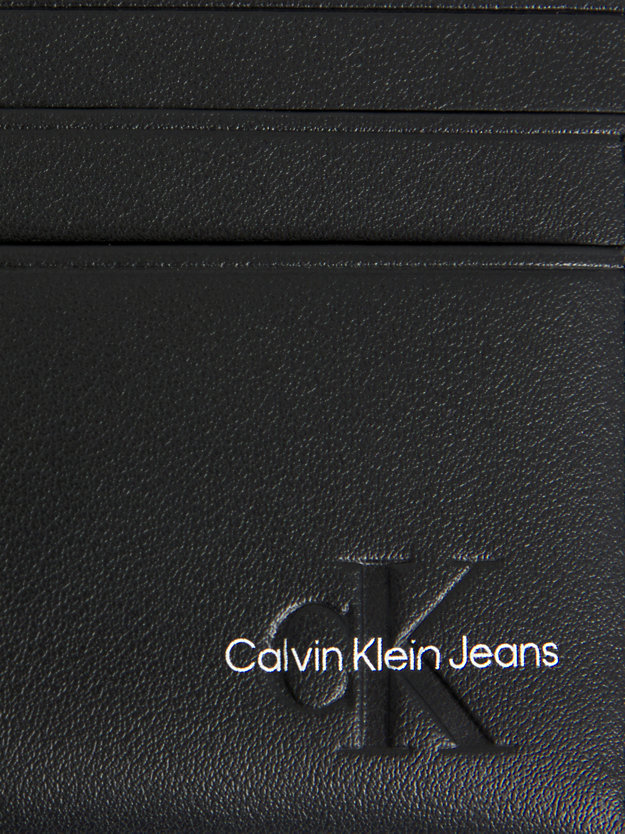 black etui na karty, saszetka i breloczek w zestawie upominkowym dla kobiety - calvin klein jeans