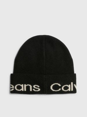 Calvin klein logo clearance beanie