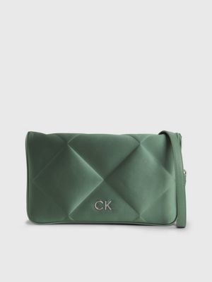 Satin Quilted Shoulder Bag Calvin Klein® K60K611300LKG