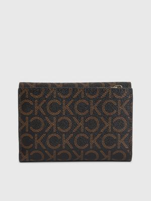 Calvin klein store monogram wristlet