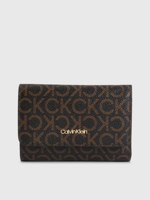 Calvin klein trifold store wallet womens