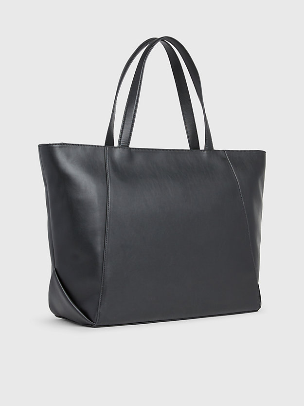 ck black large laptop tote bag for women calvin klein