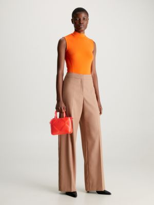 Calvin klein online orange handbag