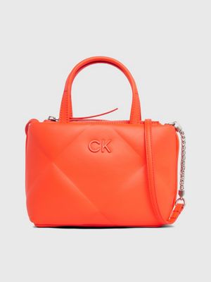 Calvin klein best sale orange handbag