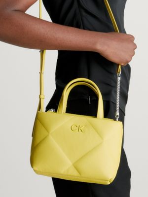 Yellow calvin hot sale klein bag