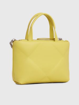 Neon yellow cheap tote bag