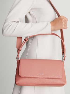 Calvin klein crossbody outlet bag pink