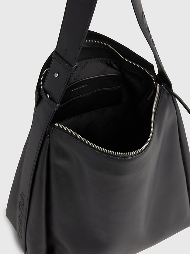 ck black torba typu tote dla kobiety - calvin klein