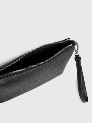 Calvin klein black on sale clutch