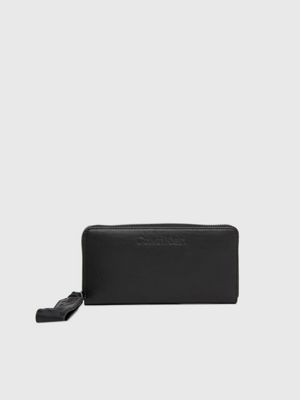 RFID Wristlet Zip Around Wallet Calvin Klein K60K611388BEH