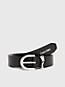 ck black leather belt for women calvin klein