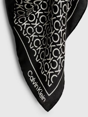 Calvin klein outlet silk scarf