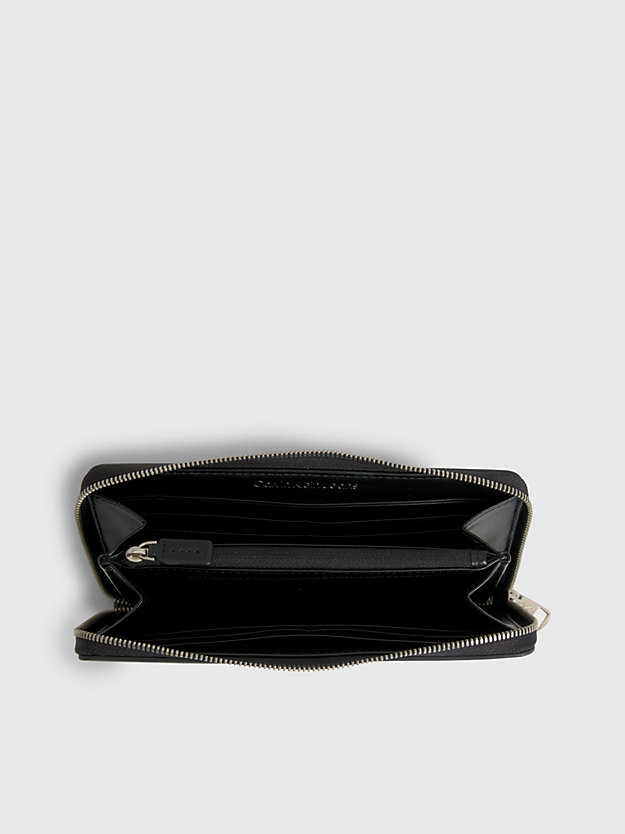 black portfel i brelok w zestawie upominkowym dla kobiety - calvin klein jeans