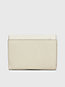 dk ecru/ stony beige/ medium taupe rfid trifold wallet for women calvin klein