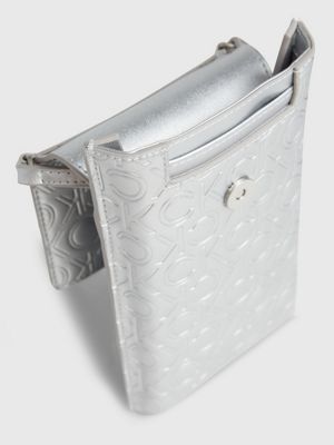 Grey discount metallic bag