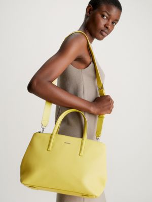 Calvin klein store bag yellow