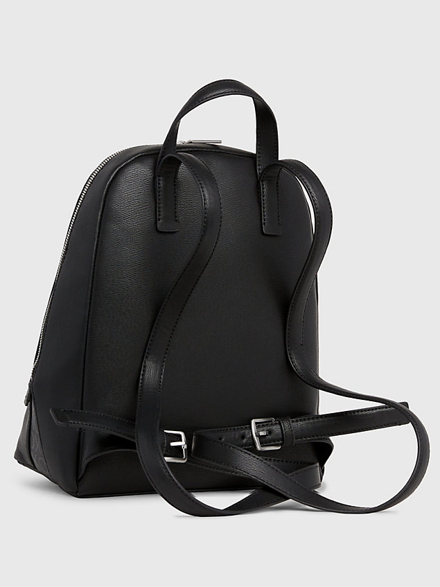 black logo round backpack bag for women calvin klein