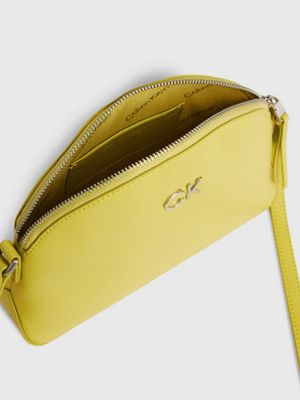 Calvin klein yellow outlet purse