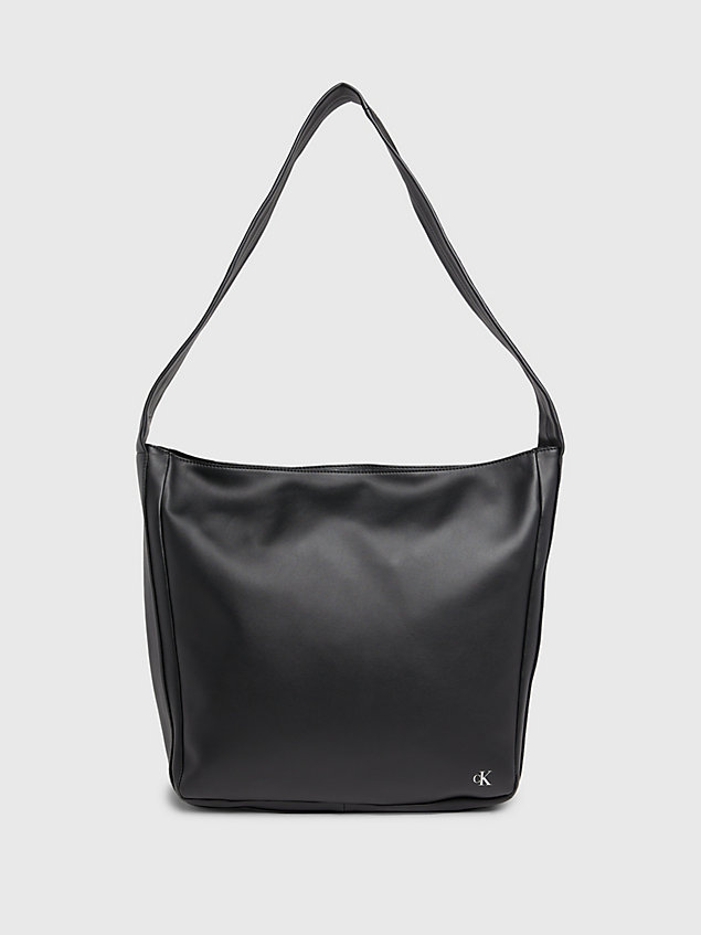 black kwadratowa torba tote dla kobiety - calvin klein jeans