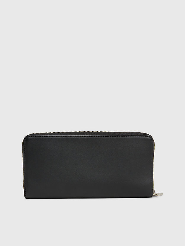 black rfid zip around wallet for women calvin klein jeans