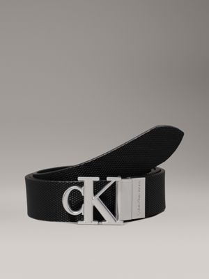 black reversible logo belt for women calvin klein jeans