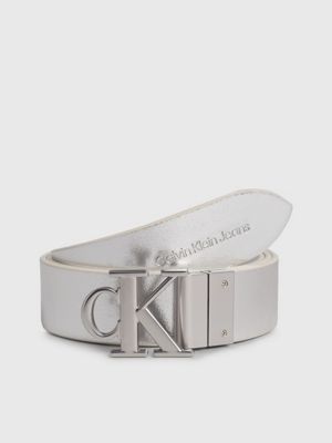 Calvin klein discount white belt