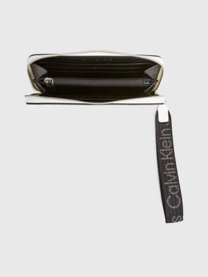 Calvin klein wristlet pouch sale