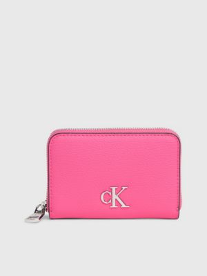 Calvin klein pink wallet new arrivals