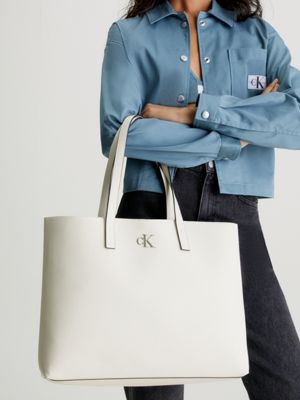 Calvin klein shop nora logo tote