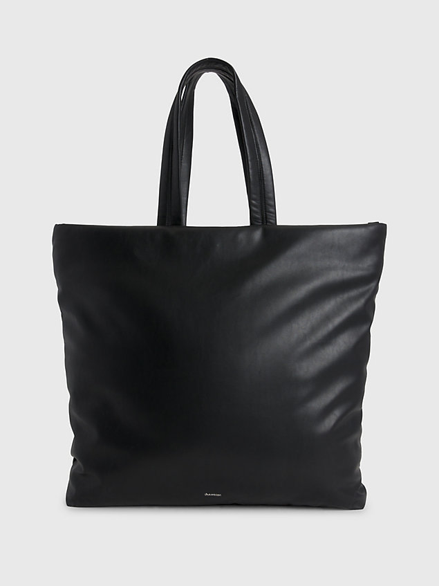 sac cabas oversize doux black pour femmes calvin klein