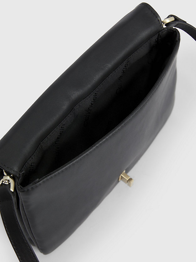 ck black slim crossbody bag for women calvin klein