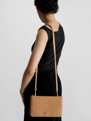 Calvin klein shop hayden monogram crossbody