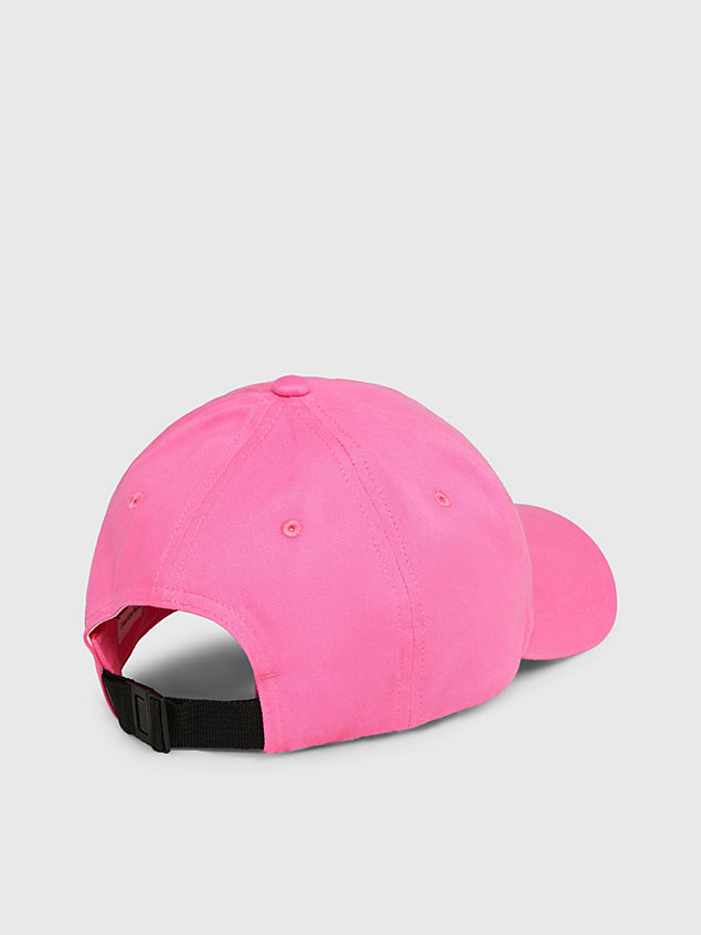 pink twill cap for women calvin klein jeans
