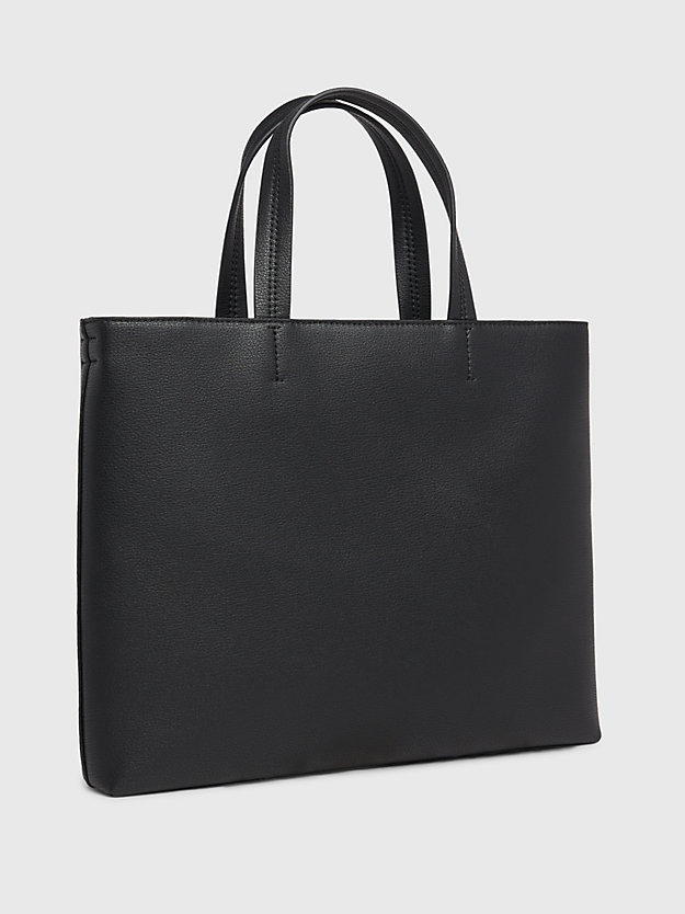 black slim tote bag for women calvin klein jeans