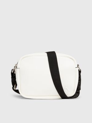 White calvin klein store crossbody bag