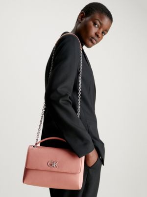 Calvin klein over shoulder on sale bag