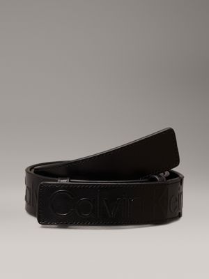 Belt Calvin Klein Black size 85 cm in Polyester - 41662324