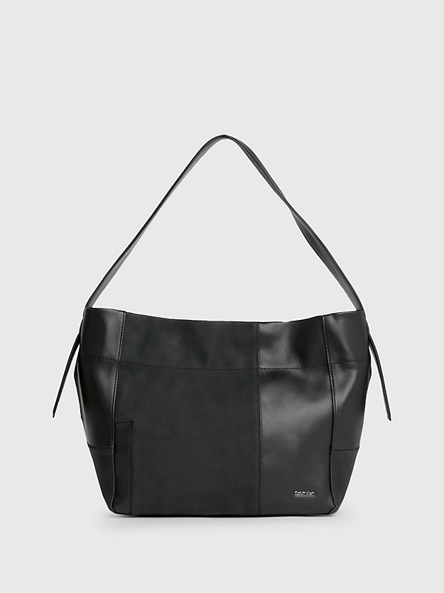 ck black soft tote bag for women calvin klein