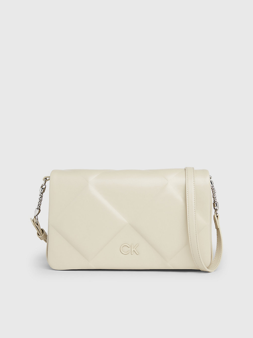 STONEY BEIGE > Quilted Shoulder Bag > undefined Women - Calvin Klein