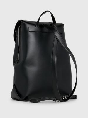 Calvin klein leather outlet backpack womens