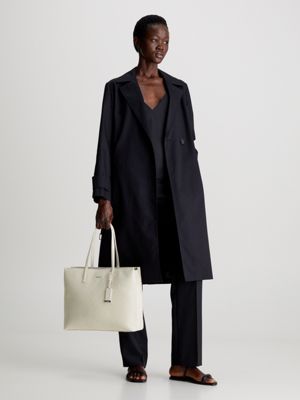 Calvin klein nora logo tote online