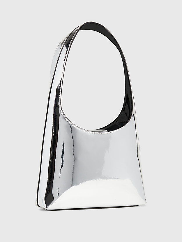 silver shoulder bag for women calvin klein jeans